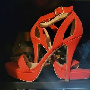 FREE Shipping !!! High Heel Red Shoes